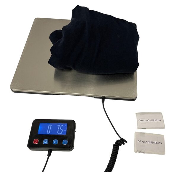 Tory Burch Womens Cardigan Sweater XS Navy Long Sleeve V Neck Wool NWT - Picture 9 of 9